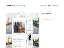 Tablet Screenshot of gatehouse-design.com